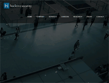 Tablet Screenshot of hacktivesecurity.com